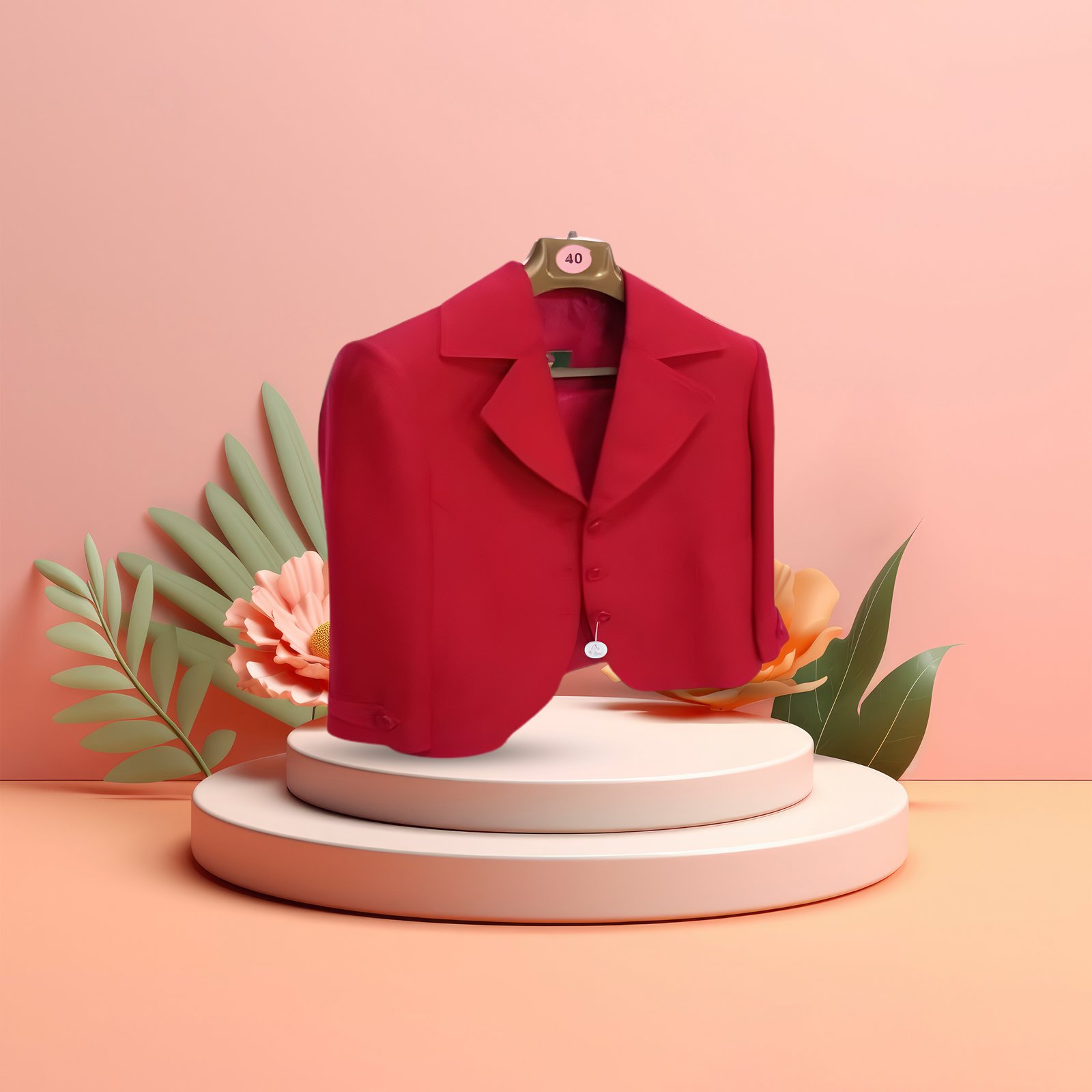 Ladies Long Coat Almora